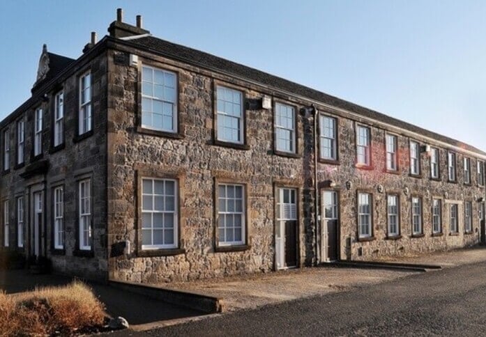 The building at Elmbank Mill, Ceteris in Menstrie