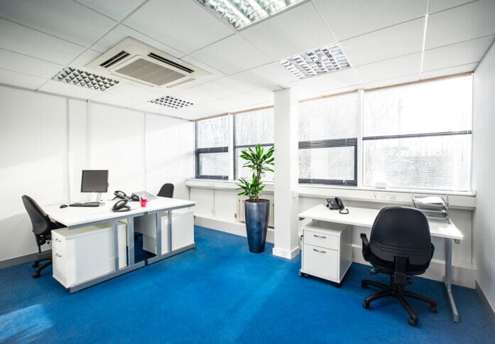 Dedicated workspace Garrett Field, NewFlex Limited, Warrington