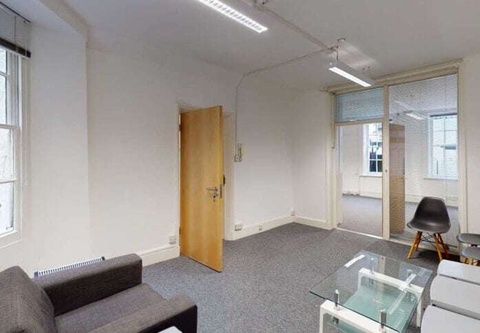 Breakout space for clients - Manchester Street, MIYO Ltd in Marylebone