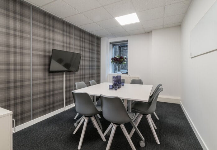 Boardroom at George Street, Regus in Edinburgh