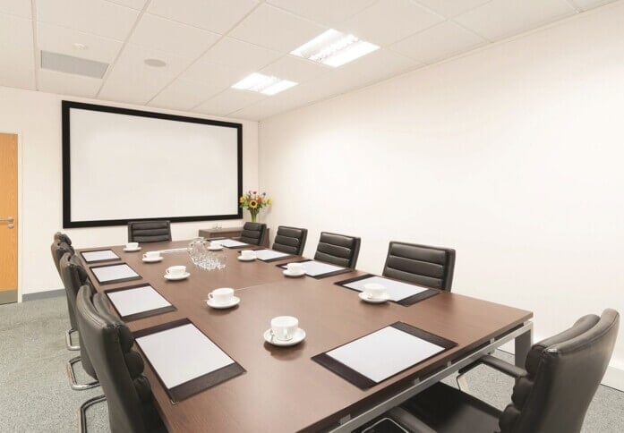 Boardroom at Lancaster Road, Devonshire Business Centres (UK) Ltd in High Wycombe