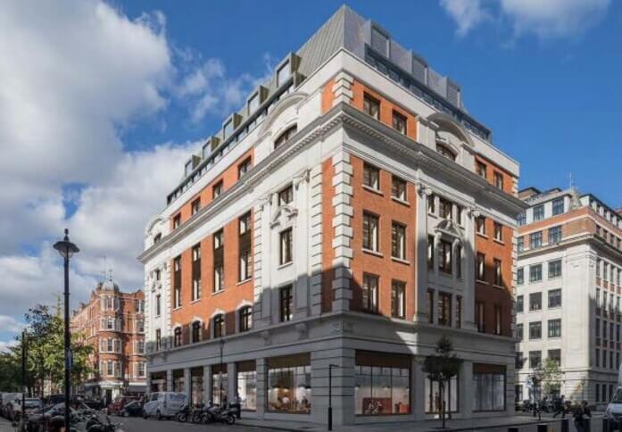 Building pictures of Langham Street, The Office Group Ltd. (FORA) at Marylebone