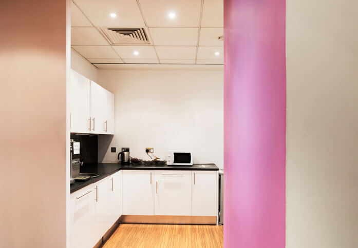 Kitchenette at Bath Road, Regus in Heathrow