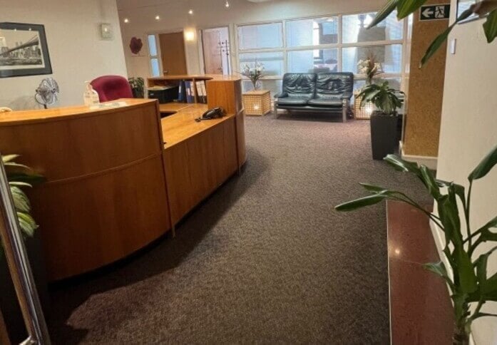 Reception area at Albion Street, Locus Properties Ltd in Manchester, M1