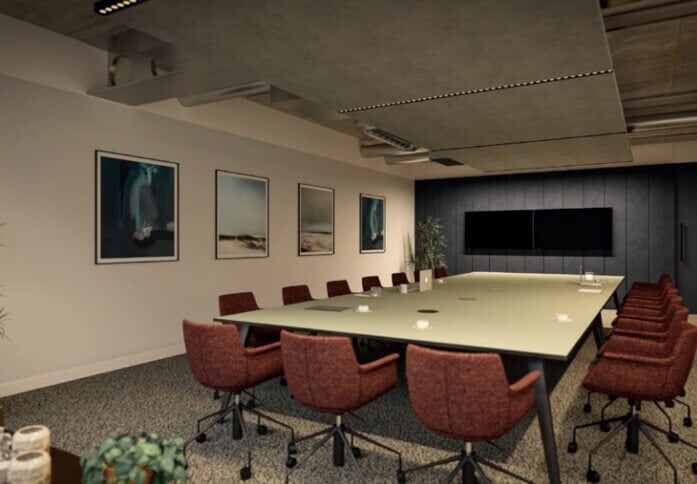 Boardroom at The Quad One Station Hill, NewFlex Limited (previously Citibase) in Reading, RG1 - South East