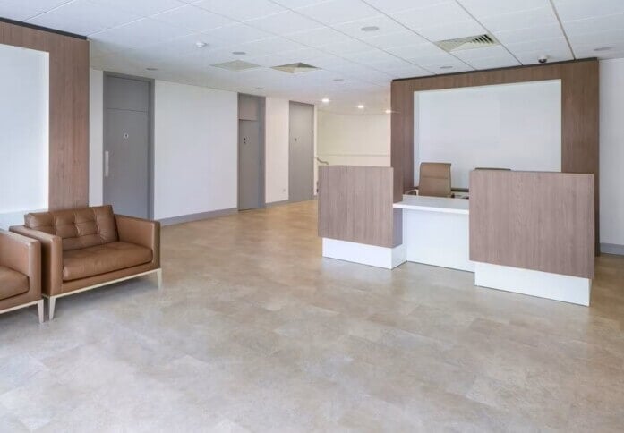 Reception area at Edgware Road, Confero Ltd in Colindale, NW9 - London