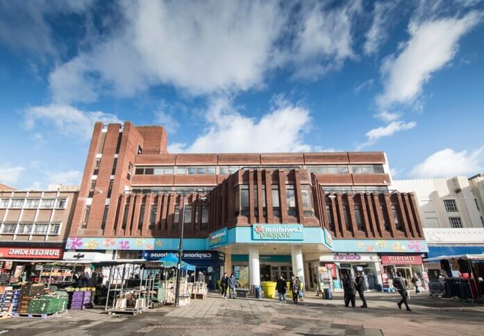 The building at High Street, Regus in Lewisham