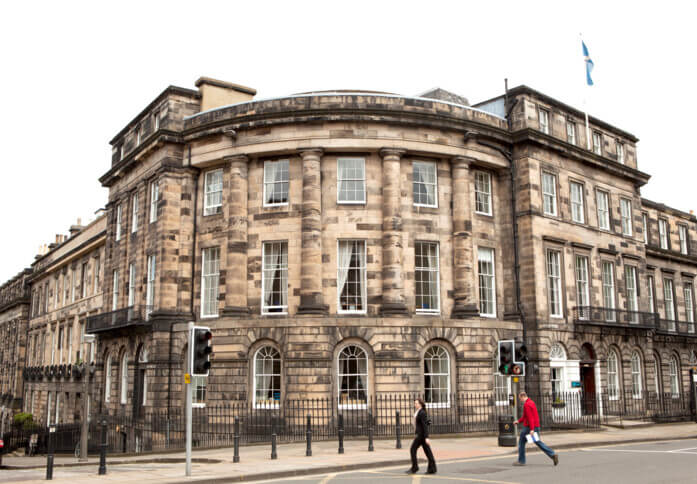 Building outside at St Colme Street, NewFlex Limited, Edinburgh