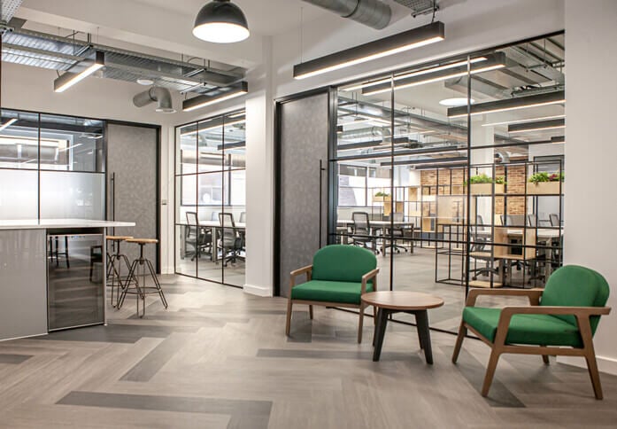 Breakout space in Baltic Street, Metspace London Limited (Clerkenwell)