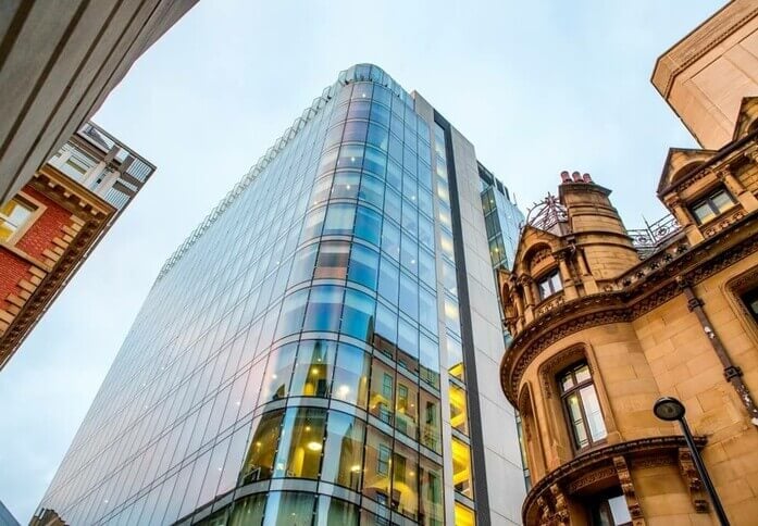 The building at Chancery Place, Landmark Space in Manchester, M1 - North West