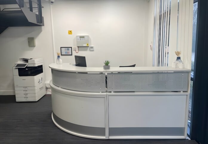 Reception area at Redshank House, Regus in Huntingdon, PE29 - East England