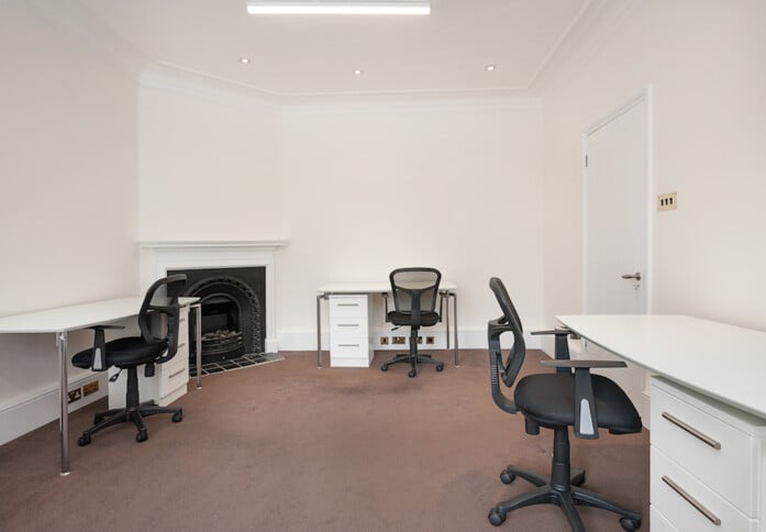 Dedicated workspace in Circus Road, Synergy management & Services Ltd, St John's Wood