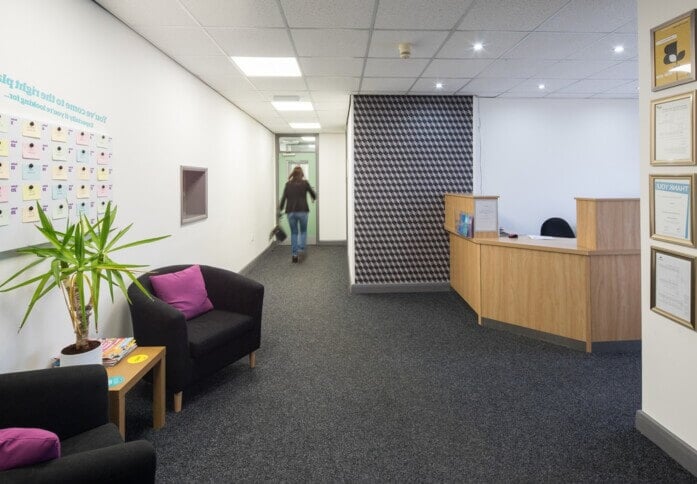 Reception area at Oaks Lane, Biz - Space in Barnsley