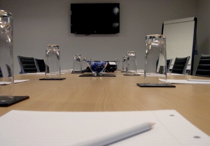 The meeting room at Eagle Road, Yes Developments Ltd in Plymouth