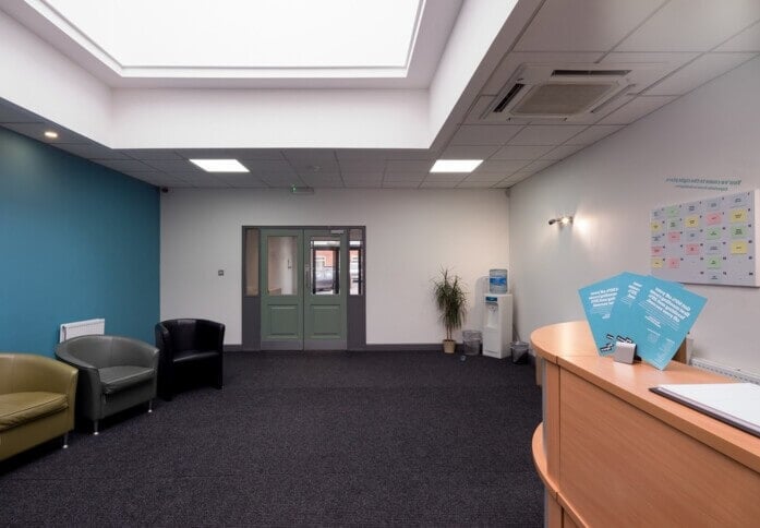 Reception area at Tunstall Road, Biz - Space in Leeds