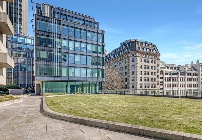 The outdoor area at Stamford Street, Re-defined in Southwark, SE1 - London