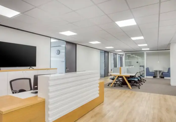 Reception in Lord Street, Regus, Liverpool