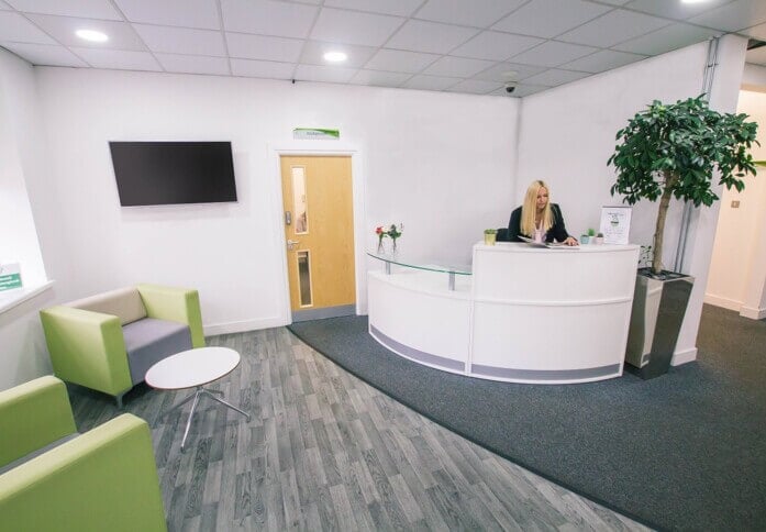 Reception area in Oakhurst Avenue, Offyx Management Limited in Leeds