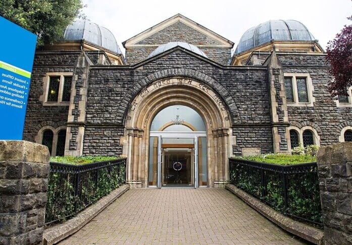 Building outside at Temple Court, The Office Serviced Offices (OSiT), Cardiff