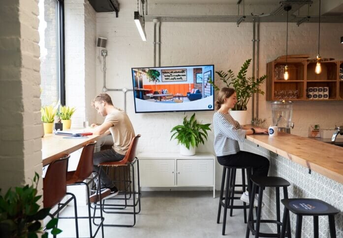 The shared deskspace at Work.Life Ltd on Tanner Street, Bermondsey