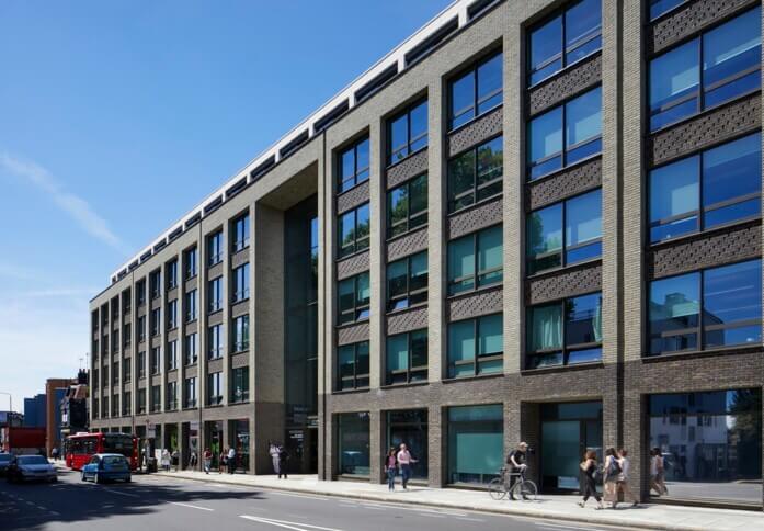 Building outside at Ladbroke Grove, Workspace Group Plc