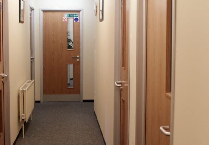 The hallway at Hussar Court, Country Estates Ltd in Waterlooville, PO7