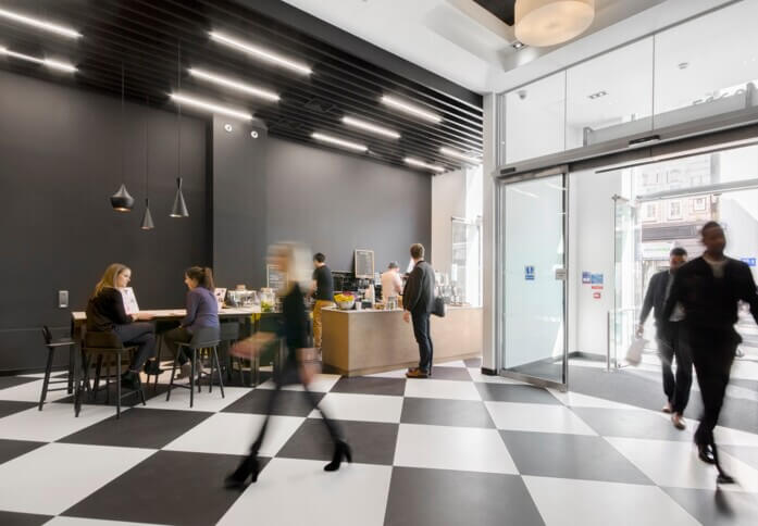 Foyer at Fleet Street, Workspace Group Plc