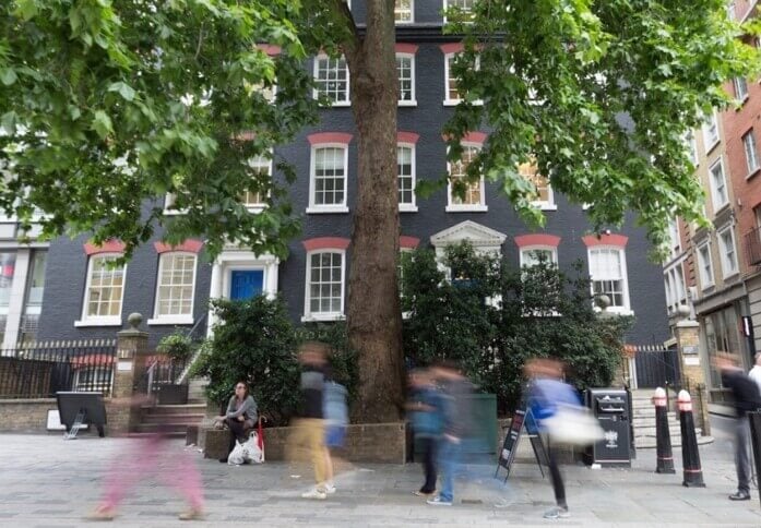 Building outside at Queen Street, The Boutique Workplace Company, Mansion House