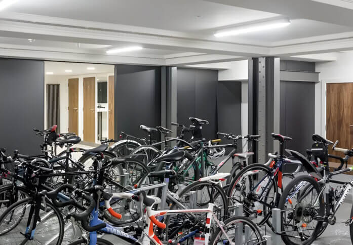 Room for bikes at Queen Insurance Building, Bruntwood, Liverpool, L2 - North West