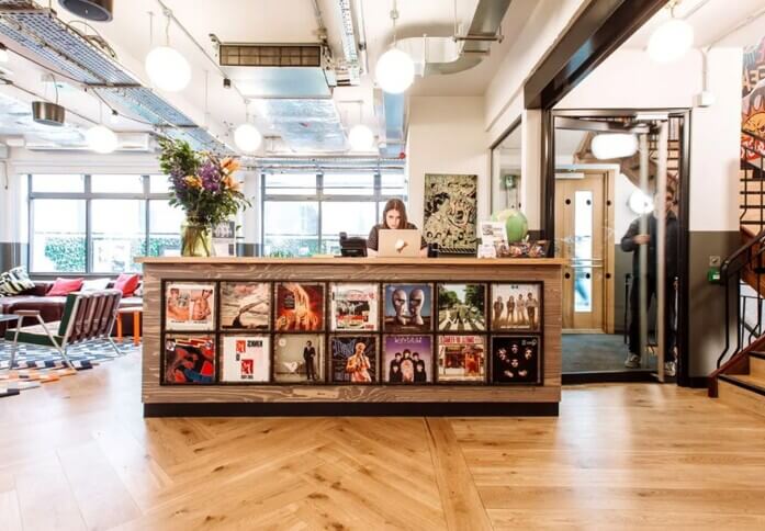 Reception - Great Chapel Street, WeWork in Soho