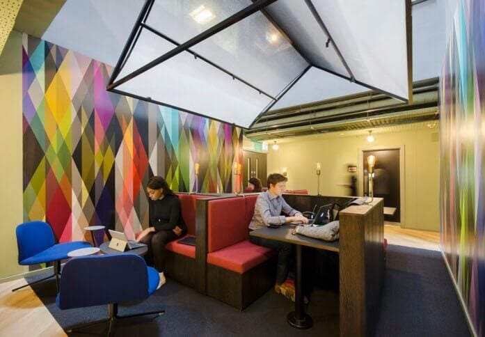 The breakout area - Wharf Road, Workspace Group Plc (Islington)