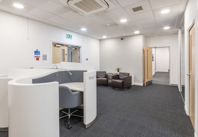 The breakout area - Crab Lane, Regus (Warrington)