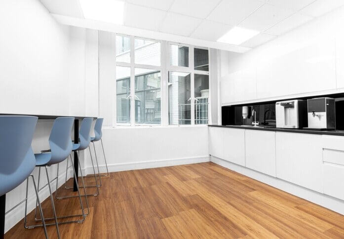 Use the Kitchen at Duncannon Street, Regus in Strand