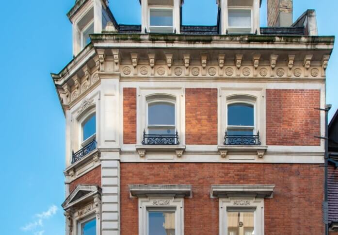 Building external for Binney Street, Canvas Offices, Mayfair