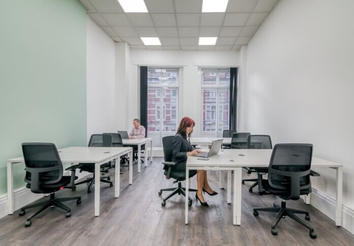 Dedicated workspace in Fleet Street, Regus