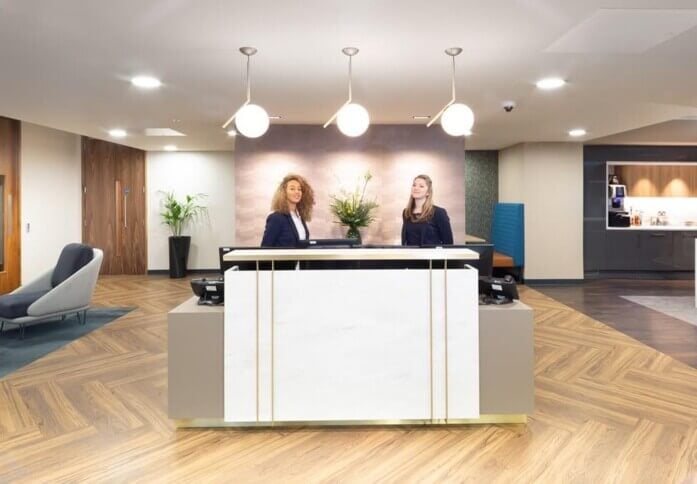 Reception area at Cannon Street, Landmark Space in EC4 - London