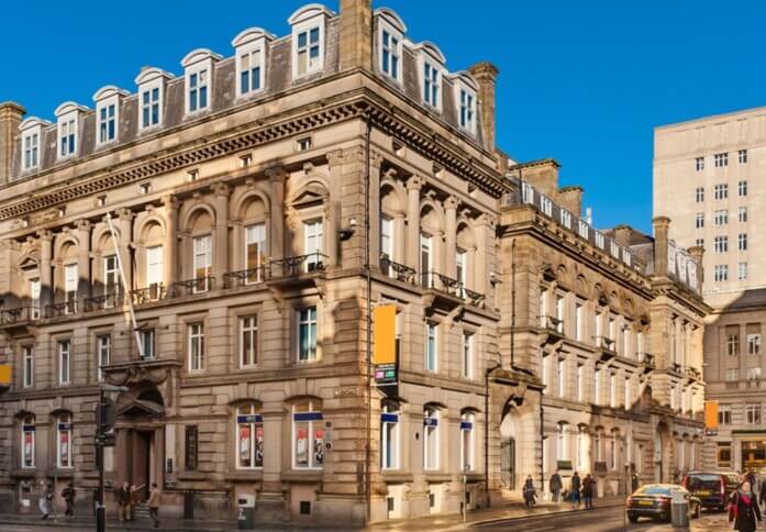 The building at Exchange Court, Bruntwood in Liverpool, L2 - North West