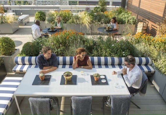 Use the roof terrace at 4 Kingdom Street (Storey - Serviced), The British Land Company PLC (Storey and Work Ready) (Paddington, W2 - London)