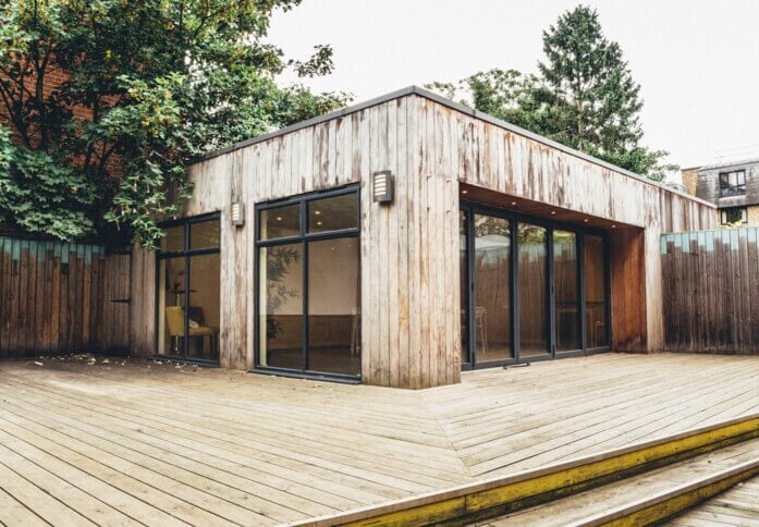 Outdoor area at High Road, The Trampery Foundation Ltd in Tottenham, N17 - London