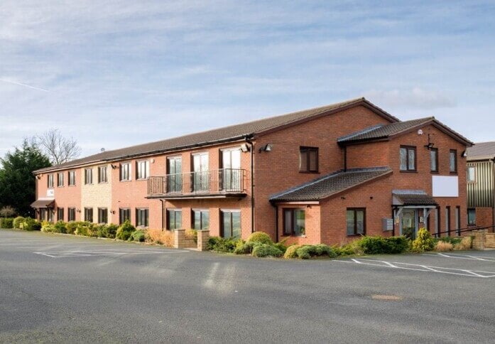 The building at Willow End Park, Open Space Business Centres in Worcester