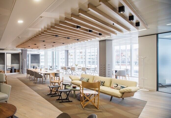 A breakout area in London Bridge Street, Regus