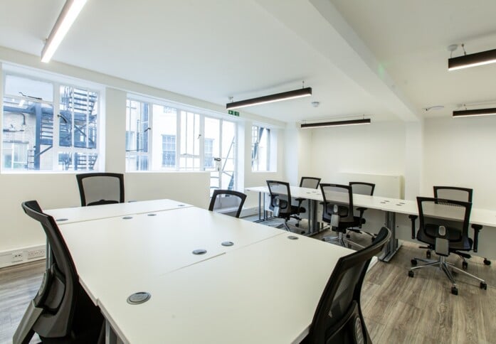 Dedicated workspace, 12 David Mews, Workpad Group Ltd in Baker Street, W1 - London