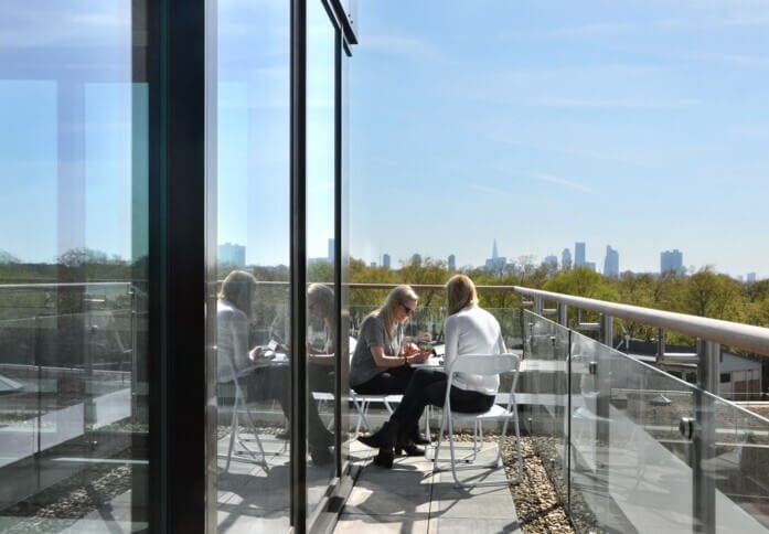 Balcony/terrace at Workspace Group Plc, Highbury Grove - Islington