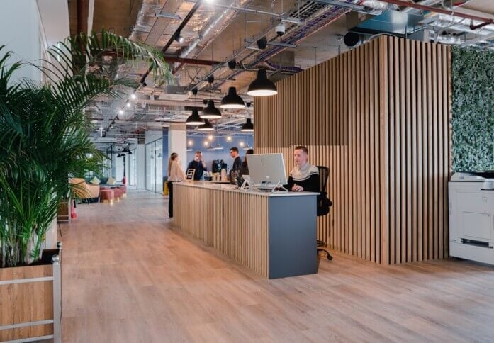 Reception area at Pilgrim Street, Cubo Holdings Limited in Newcastle, NE1