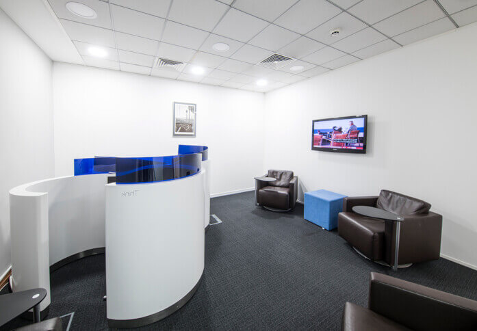 Breakout area at Whitehill Way, Regus in Swindon