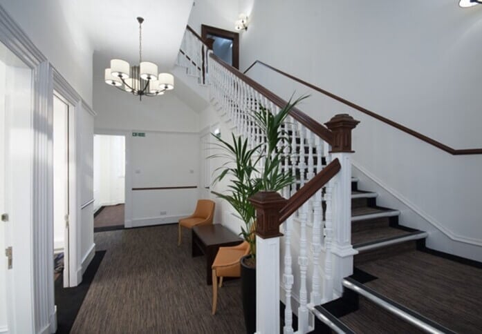 Hallway area at Queen's Gardens, Skene Business Centres in Aberdeen