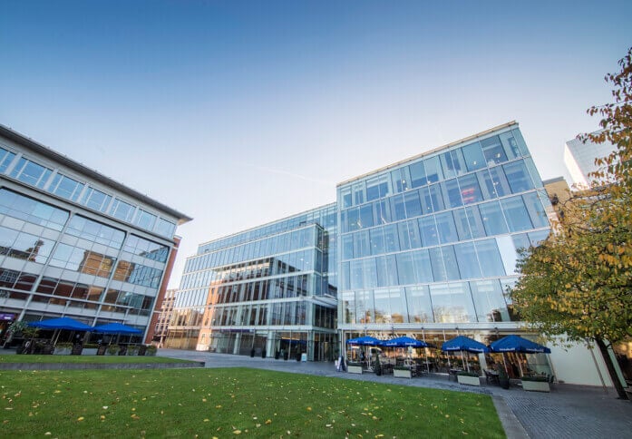 The building at Forbury Square, Regus, Reading