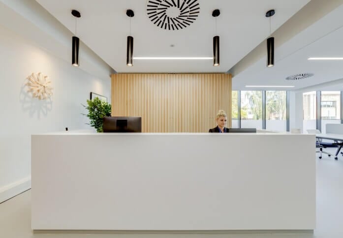 Reception area at Newton Road, Regus in Henley on Thames