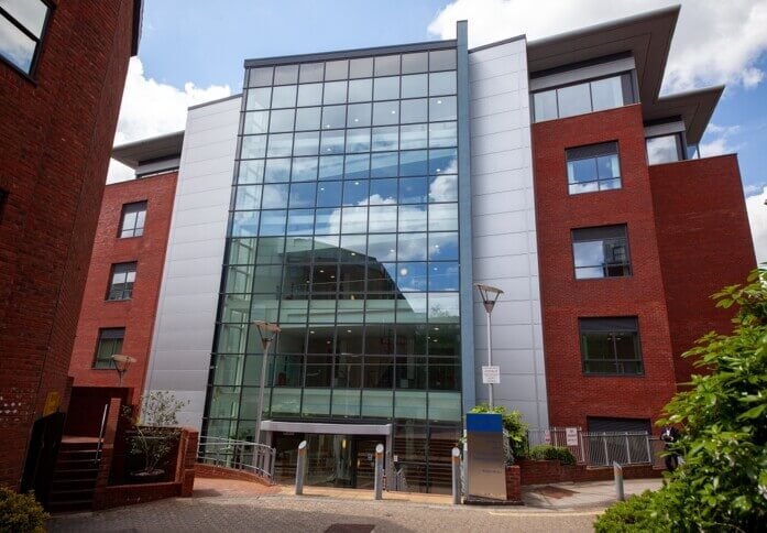 The building at Southernhay Gardens, Regus in Exeter