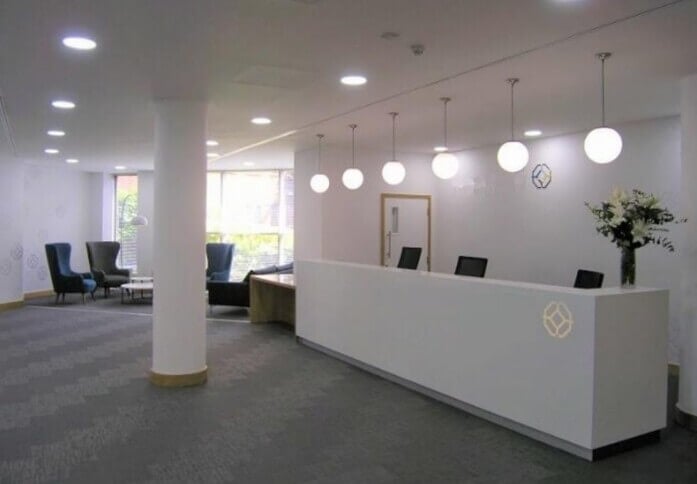 The reception at Middleborough, Commercial Estates Group Ltd in Colchester